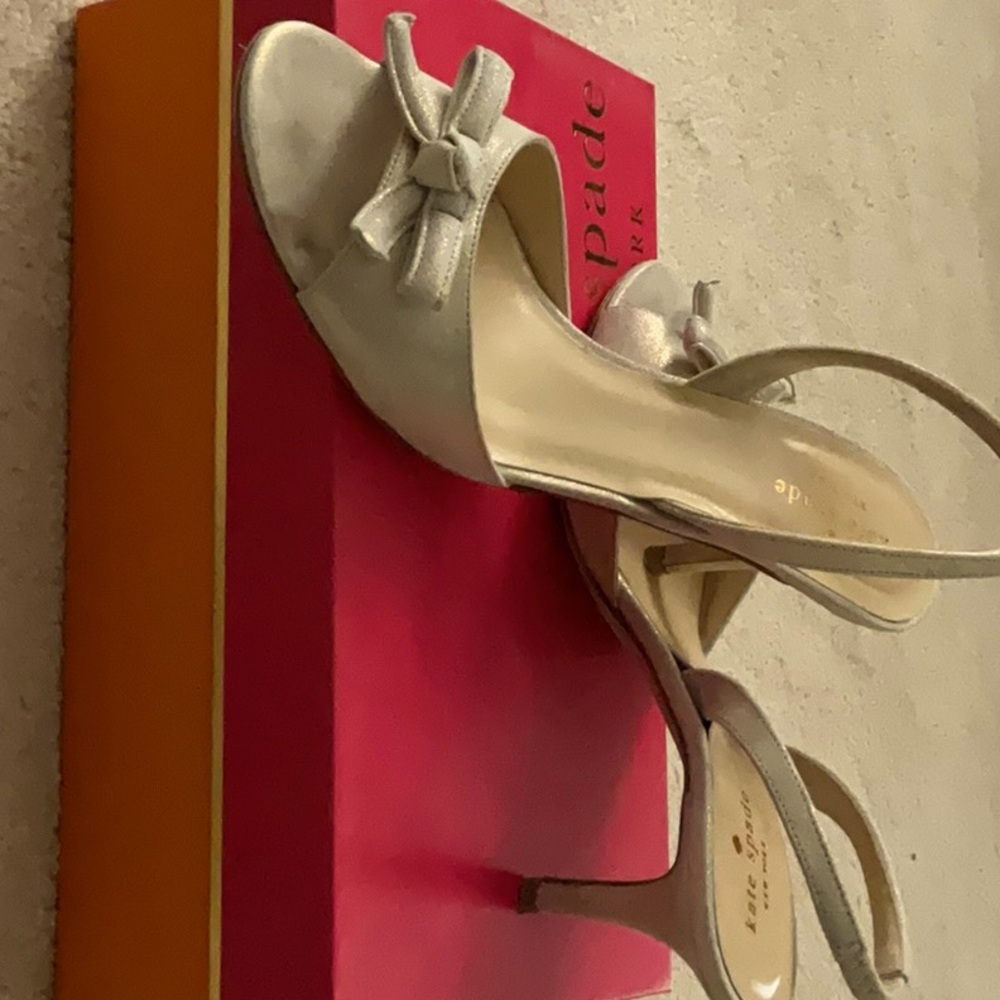 Beautiful Kate Spade heels..Worn one evening….